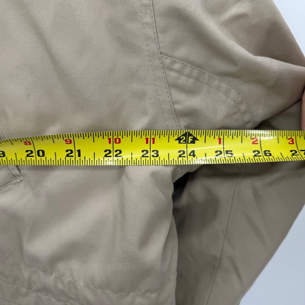 Vintage Bryant Park Tan Plaid Lined Field Jacket Utility Barn Coat Mens 1X - Picture 6 of 6
